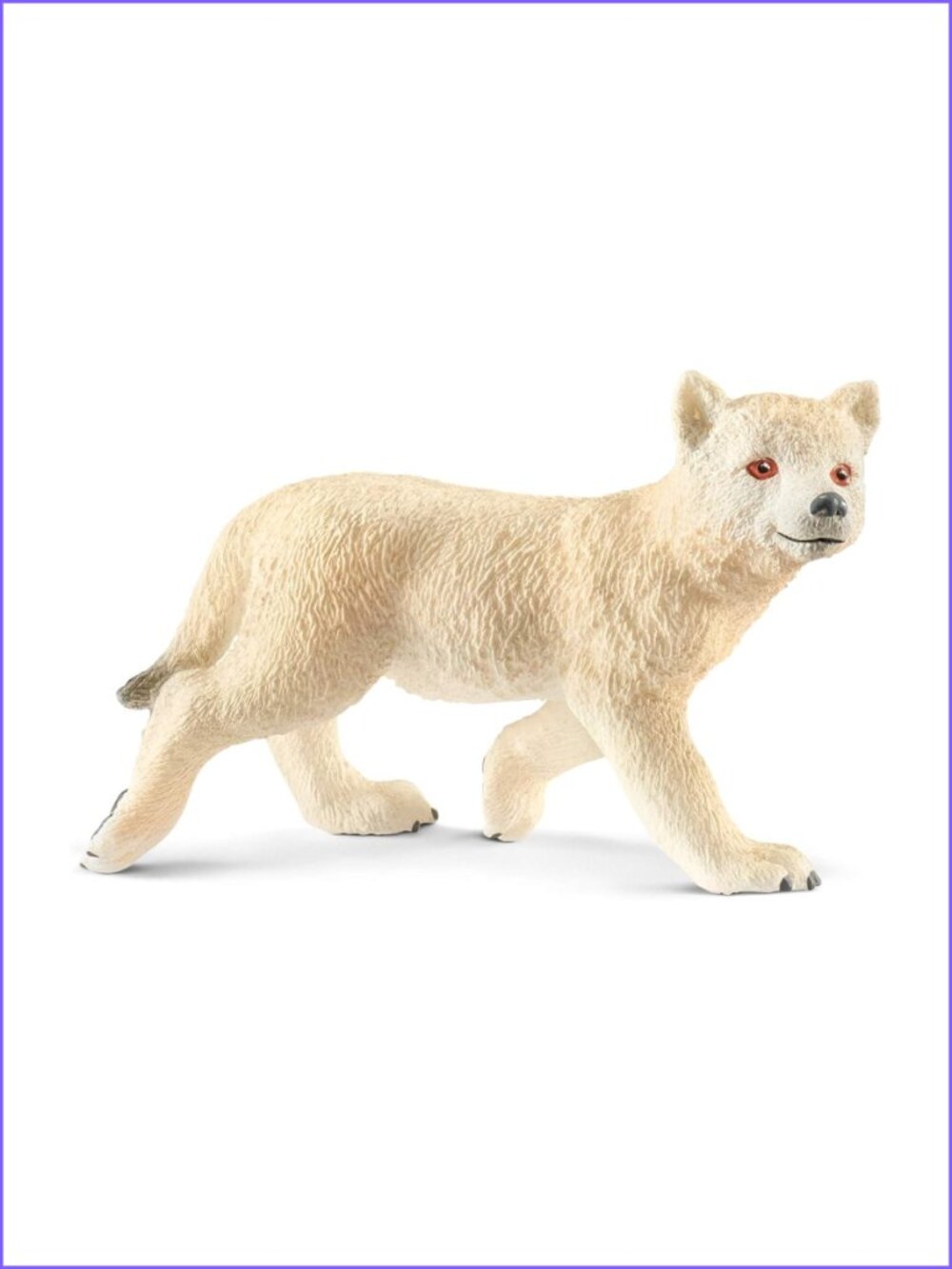 Schleich Arctic Wolf Cub (14804) Wild Animal Figurine New w/Tag Add-On Item